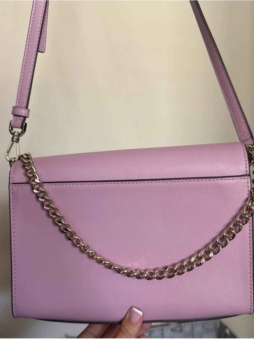 kate spade Lilac Saffiano Crossbody Bag